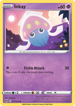 Pokemon Lost Origin Inkay - 77