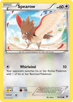Pokemon Phantom Forces Spearow - 78