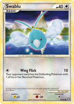Pokemon HS—Triumphant Swablu - 78