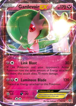 Pokemon Steam Siege Gardevoir-EX - 78