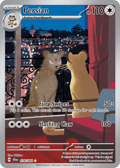 Pokemon Shrouded Fable Persian - 78
