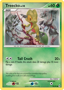 Pokemon Arceus Treecko - 78