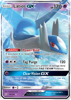 Pokemon Unified Minds Latios-GX - 78