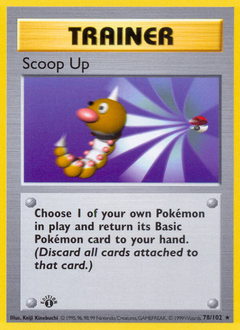 Pokemon Base Scoop Up - 78
