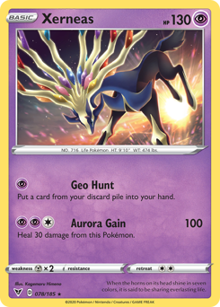 Pokemon Vivid Voltage Xerneas - 78