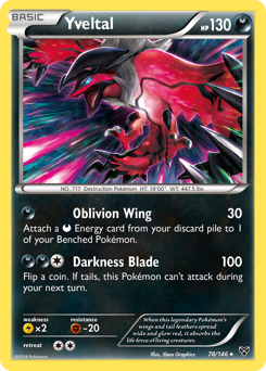 Pokemon XY Yveltal - 78