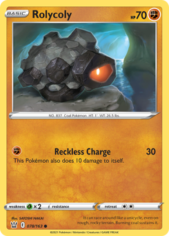 Pokemon Battle Styles Rolycoly - 78
