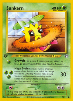 Pokemon Neo Genesis Sunkern - 78