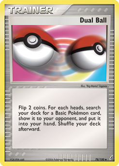 Pokemon Crystal Guardians Dual Ball - 78