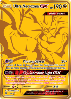 Pokemon Dragon Majesty Ultra Necrozma-GX - 78