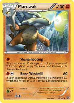 Pokemon BREAKthrough Marowak - 78