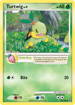 Pokemon Majestic Dawn Turtwig - 78