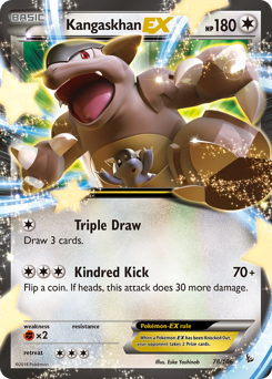 Pokemon Flashfire Kangaskhan-EX - 78