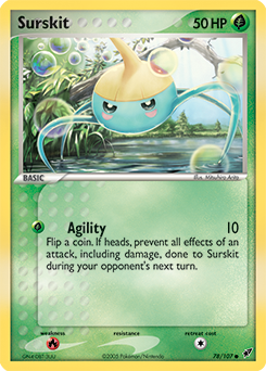 Pokemon Deoxys Surskit - 78