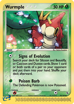 Pokemon Ruby & Sapphire Wurmple - 78