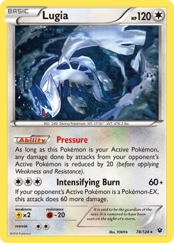 Pokemon Fates Collide Lugia - 78