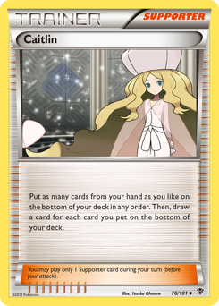 Pokemon Plasma Blast Caitlin - 78