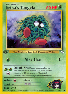 Pokemon Gym Heroes Erika's Tangela - 79