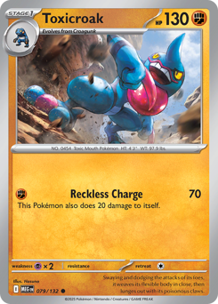 Pokemon Mega Evolution Toxicroak - 79