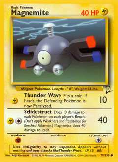 Pokemon Base Set 2 Magnemite - 79