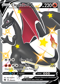 Pokemon Champion's Path Charizard V - 79