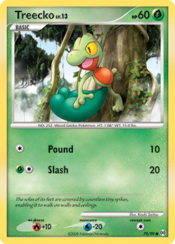 Pokemon Arceus Treecko - 79