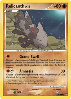 Pokemon Supreme Victors Relicanth - 79