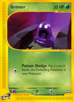 Pokemon Aquapolis Grimer - 79