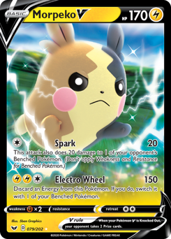 Pokemon Sword & Shield Morpeko V - 79