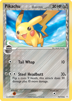 Pokemon Holon Phantoms Pikachu δ - 79