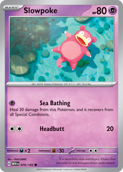 Pokemon 151 Slowpoke - 79