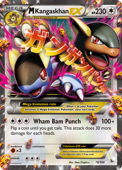 Pokemon Flashfire M Kangaskhan-EX - 79