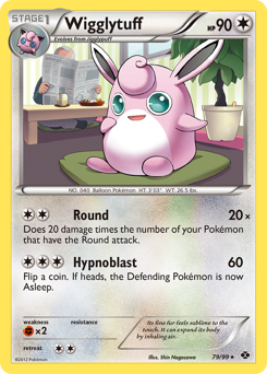 Pokemon Next Destinies Wigglytuff - 79