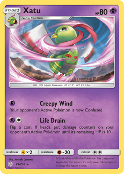 Pokemon Cosmic Eclipse Xatu - 79