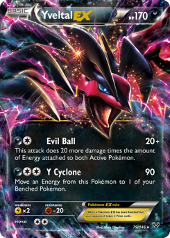 Pokemon XY Yveltal-EX - 79
