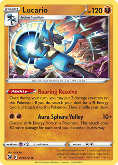 Pokemon Brilliant Stars Lucario - 79