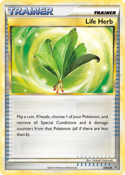 Pokemon HS—Unleashed Life Herb - 79