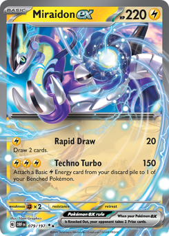 Pokemon Obsidian Flames Miraidon ex - 79