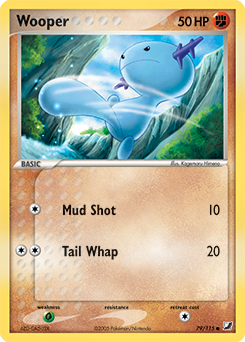 Pokemon Unseen Forces Wooper - 79