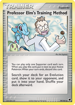 Pokemon Dragon Frontiers Professor Elm's Training Method - 79