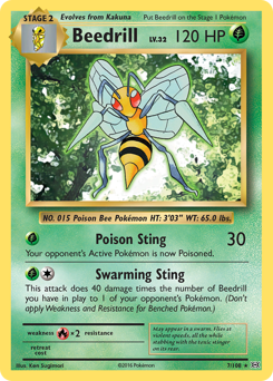 Pokemon Evolutions Beedrill - 7