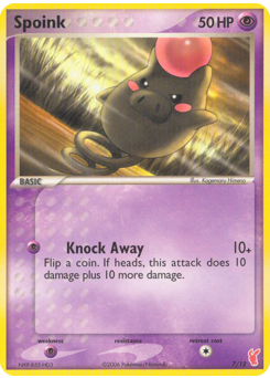 Pokemon EX Trainer Kit 2 Plusle Spoink - 7