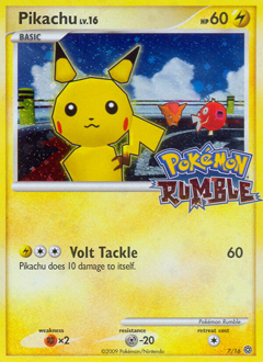 Pokemon Pokémon Rumble Pikachu - 7