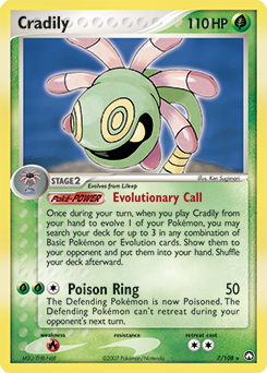 Pokemon Power Keepers Cradily - 7