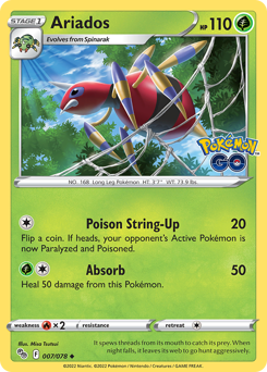 Pokemon Pokémon GO Ariados - 7