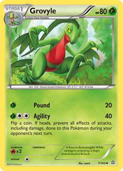 Pokemon Primal Clash Grovyle - 7