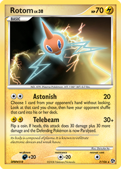 Pokemon Great Encounters Rotom - 7