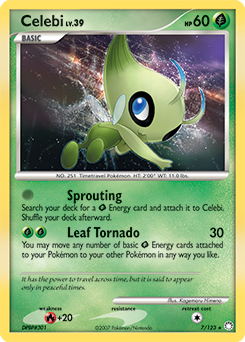 Pokemon Mysterious Treasures Celebi - 7