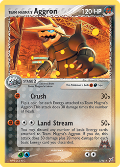 Pokemon Team Magma vs Team Aqua Team Magma's Aggron - 7