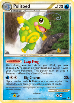 Pokemon HS—Unleashed Politoed - 7